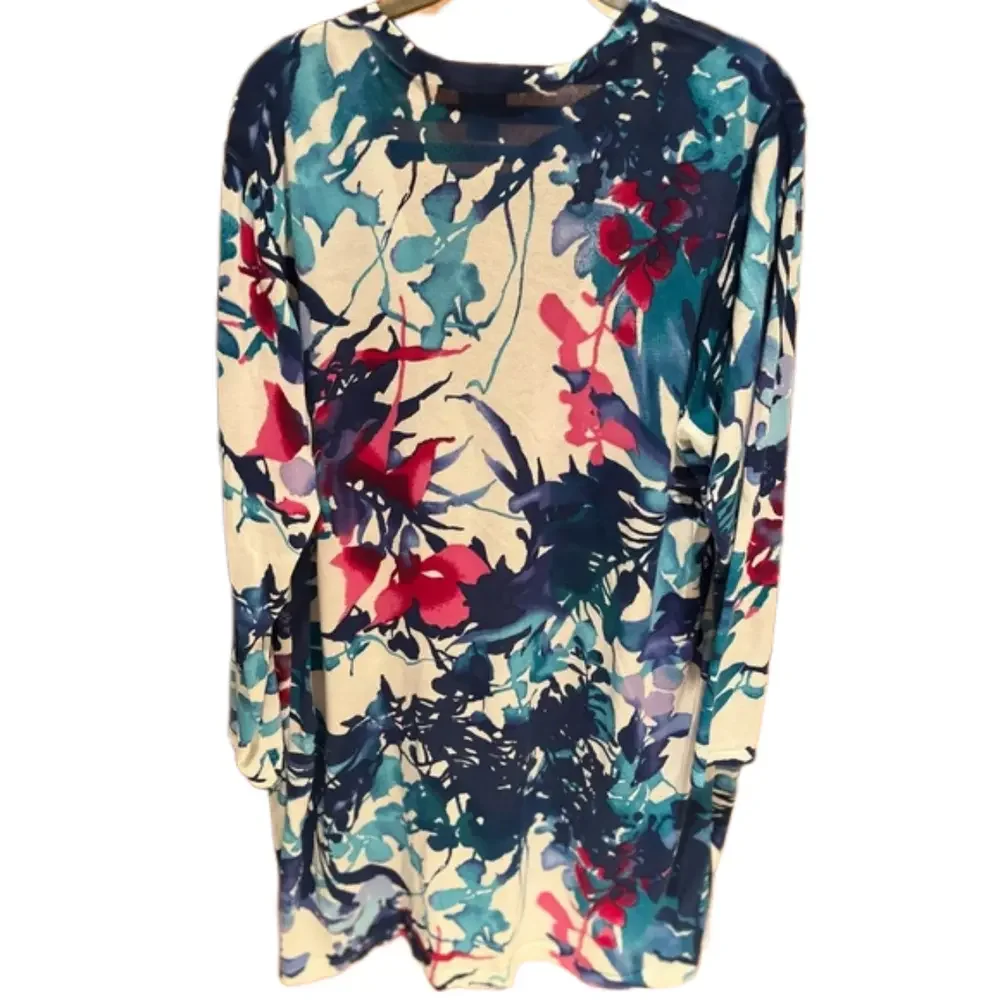 Chico's Floral Cardigan Size 3/XL - Picture 6 of 6